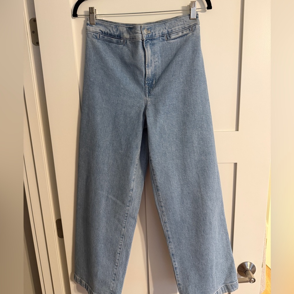 Madewell Emmett Crop Wide Leg ankle size 27